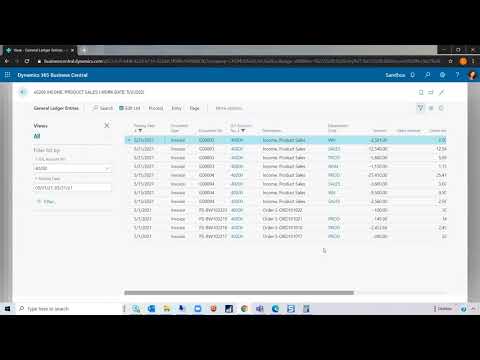D365 Business Central Account Schedule Series Part 2: Filters and Dimensions