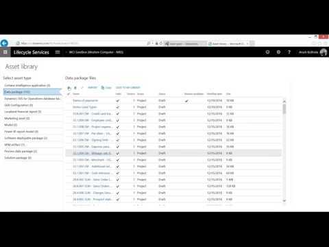 Data Migration in Dynamics 365 for Operations: Part 4 LCS Package
