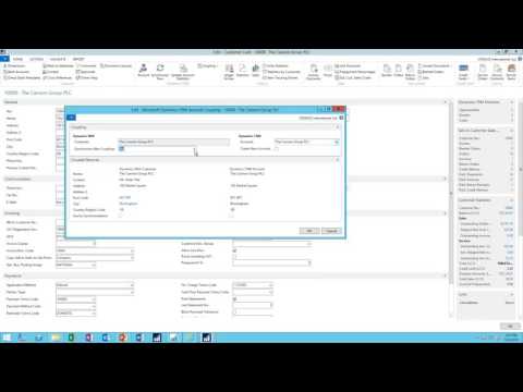 NAV 2016 Integration to Dynamics CRM - Concept of Coupling and Setup of Coupling