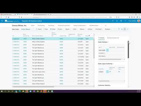 How to Start Your Day with 365WineTrade as a Sales Order Processor