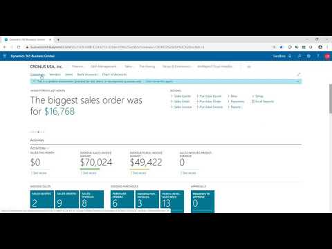 Customer Sales Tax in Dynamics 365 Business Central | Western Computer