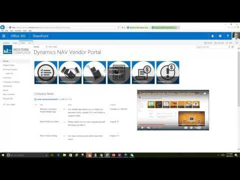 Self-Service Vendor for Dynamics NAV: Part 1 Vendor Portal Demo