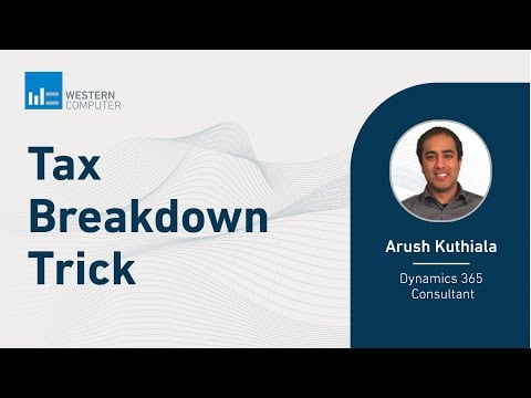 Unlocking Tax Transparency in Sales Orders: Quick and Easy Guide