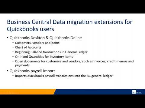 Business Central Data Migration Extensions for QuickBooks Users | Western Computer