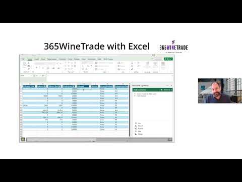Edit in Excel with 365WineTrade