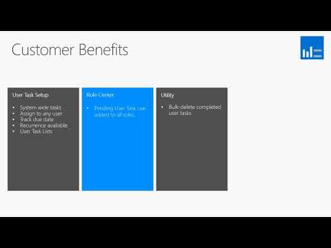 What's New in Microsoft Dynamics NAV 2018: User Tasks