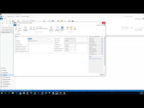 Cashflow Forecasting in Microsoft Dynamics NAV 2016