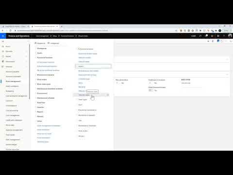 Setting Up an Asset Using the Asset Management Module in Microsoft Dynamics 365 SCM
